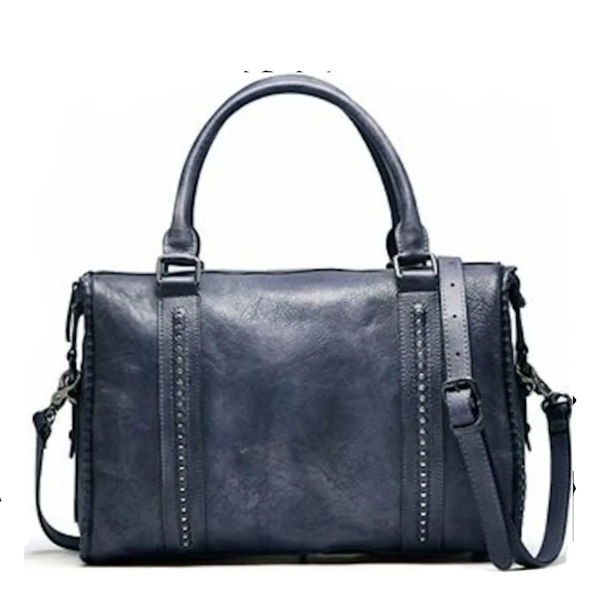Handmade Full Grain Leather women Satchel Handbag