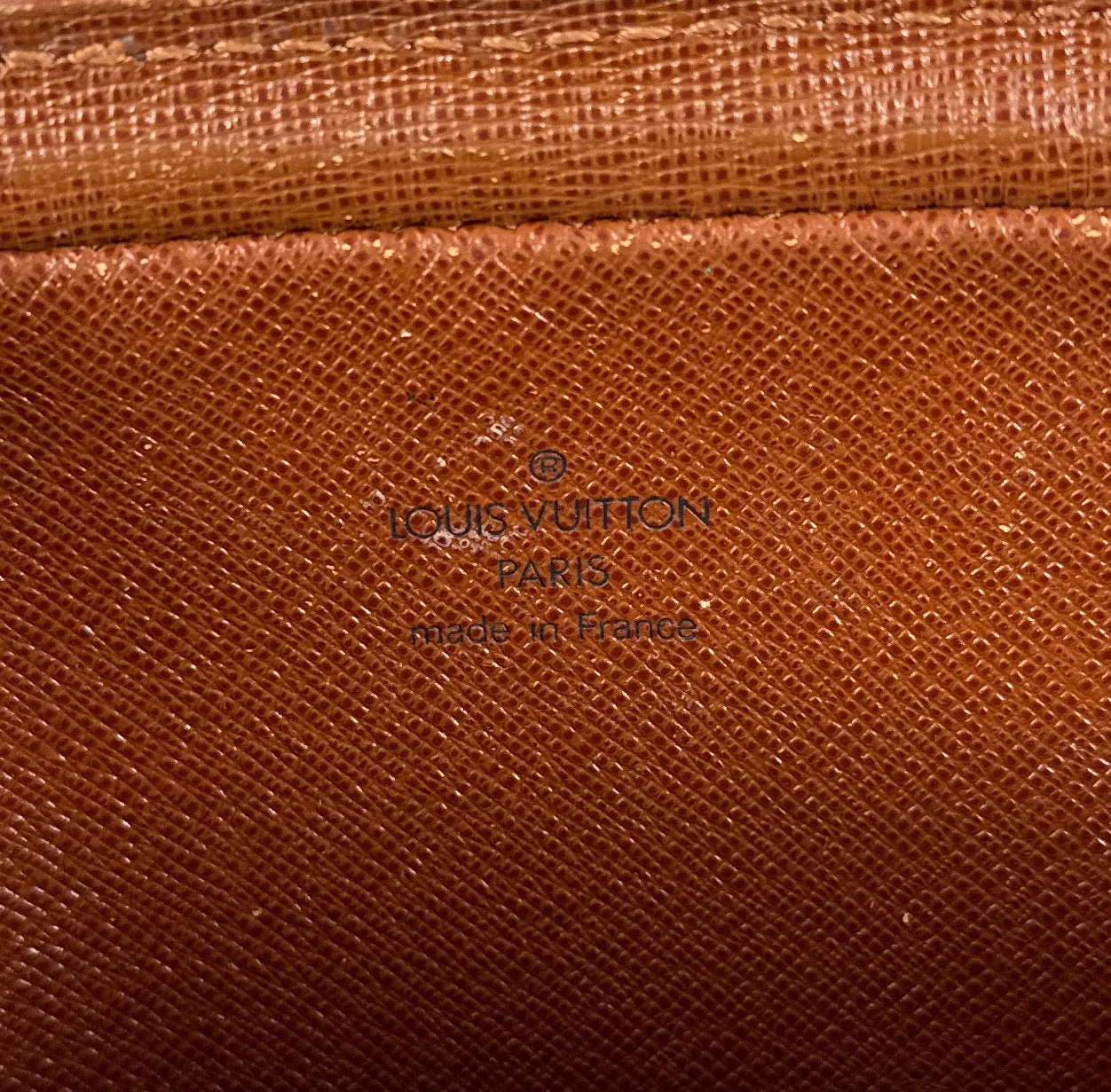 Louis Vuitton monogram vintage Marly bandouliere crossbody SL0062