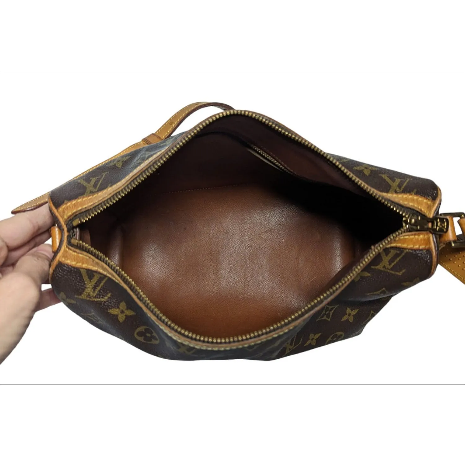 Louis Vuitton Vintage Monogram Tulle Lee Shoulder Bag