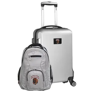 Montana Grizzlies Deluxe 2-Piece Backpack and Carry on Set
